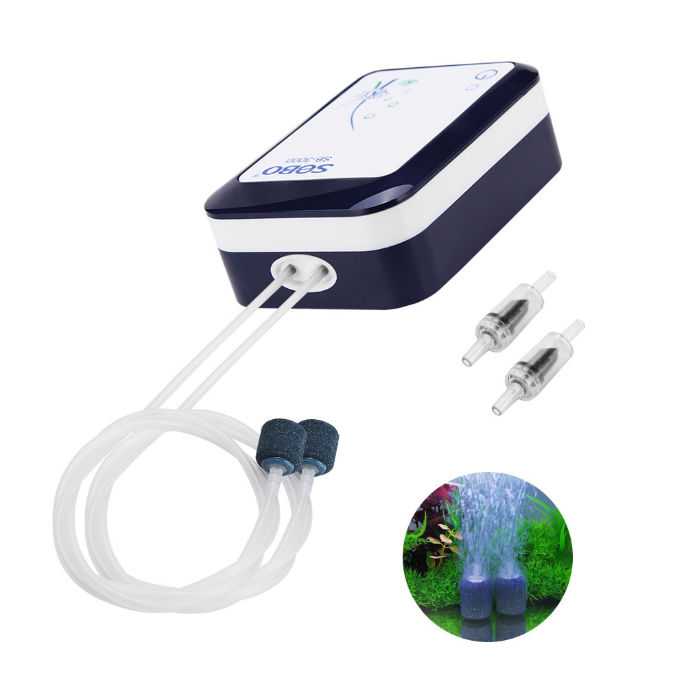Wild Aquarium Fish - SOBO-bomba de oxígeno para acuario con