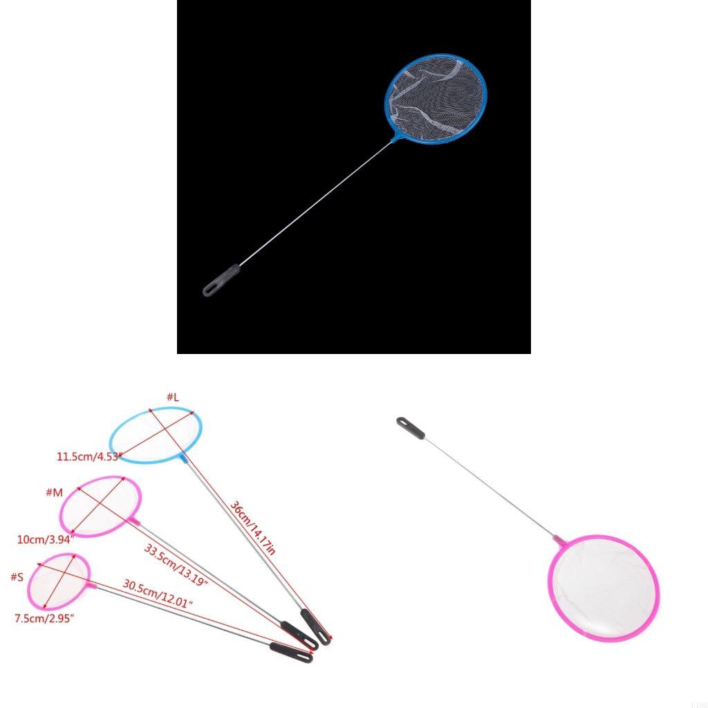 Aquarium Fish Net Small - Red para peces acuario F19B, 3