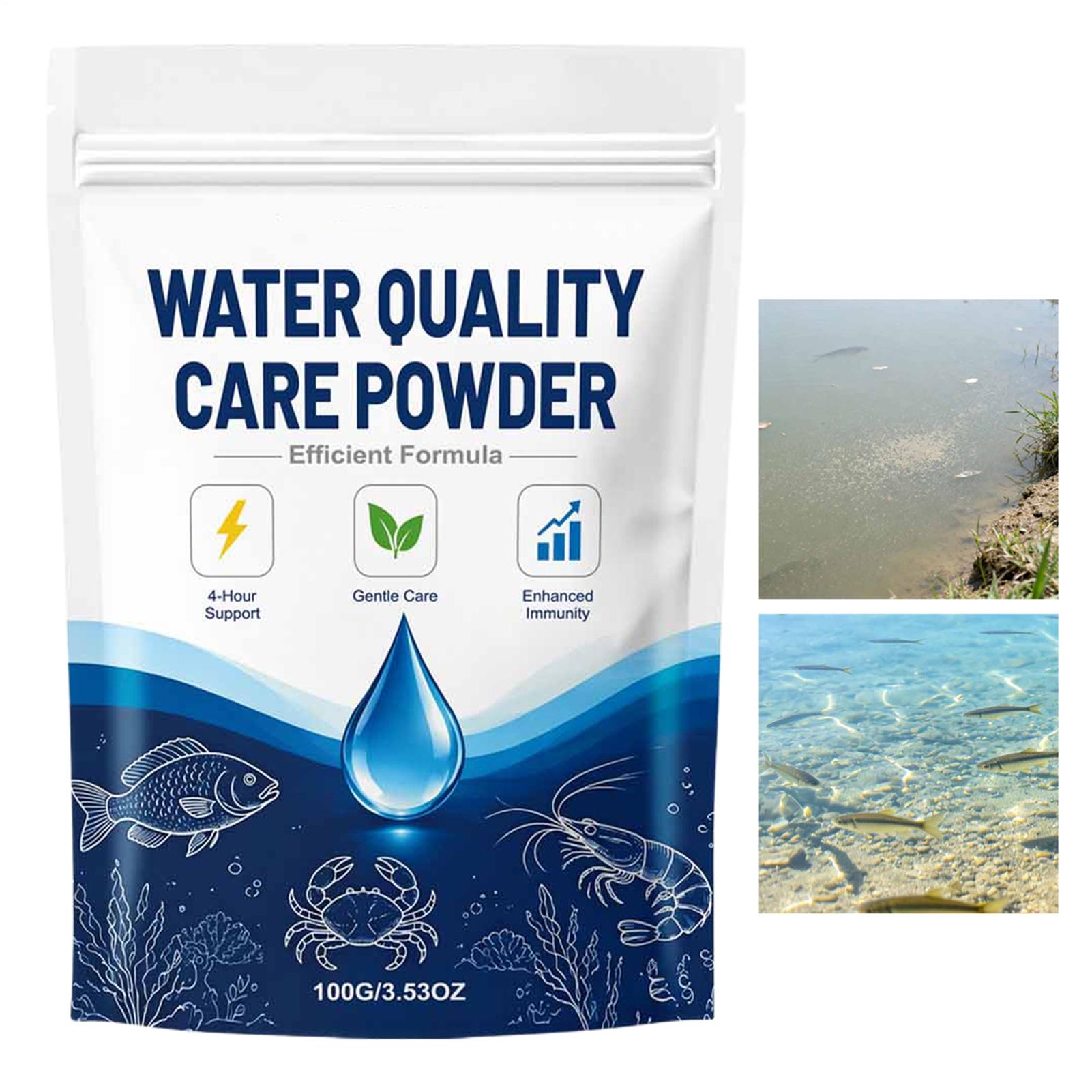 Aquarium Fish Care - Polvo Clarificador de Agua para Acuarios