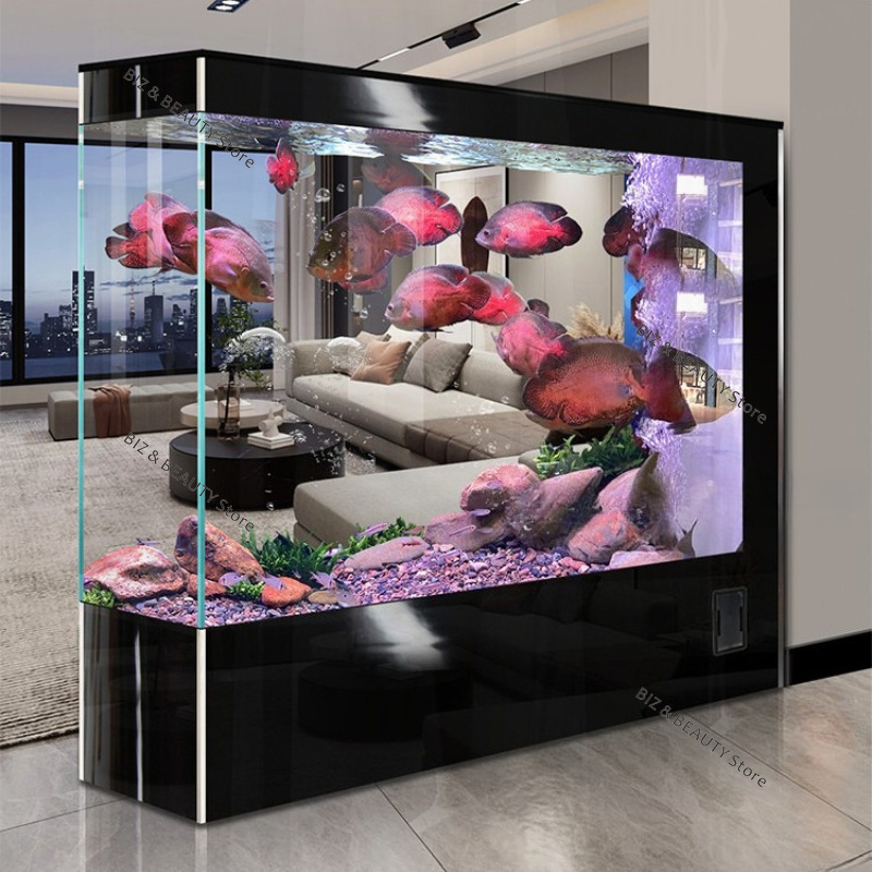 Aquarium Fish Low Maintenance - Acuario Vertical de Diseño para Sala