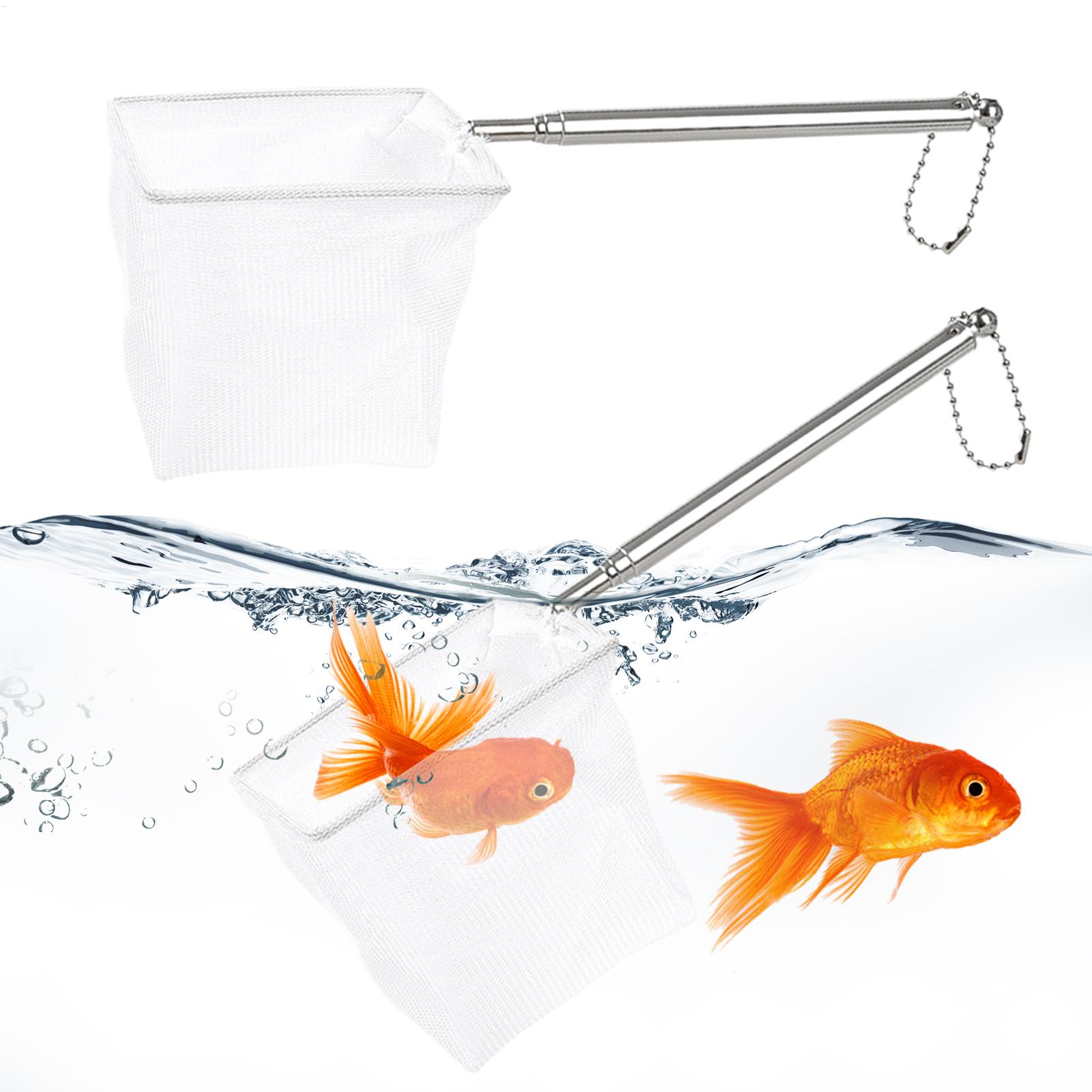 Aquarium Fish Net Small - Juego de 2 Redes de Pesca