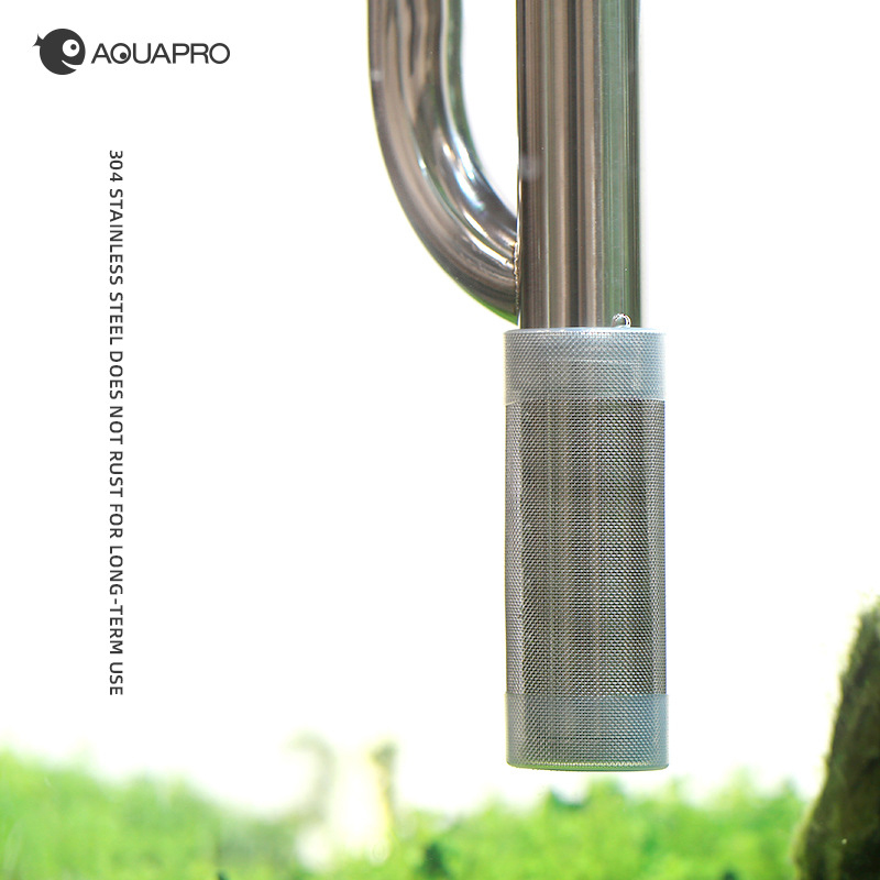 Aquarium Fish Net Small - Filtro de acuario de acero inoxidable,