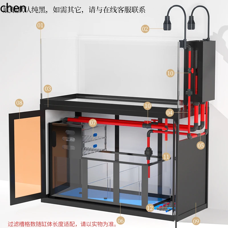 Acuario de sobremesa DSA con f - Aquarium Fish Goldfish reseña y precio