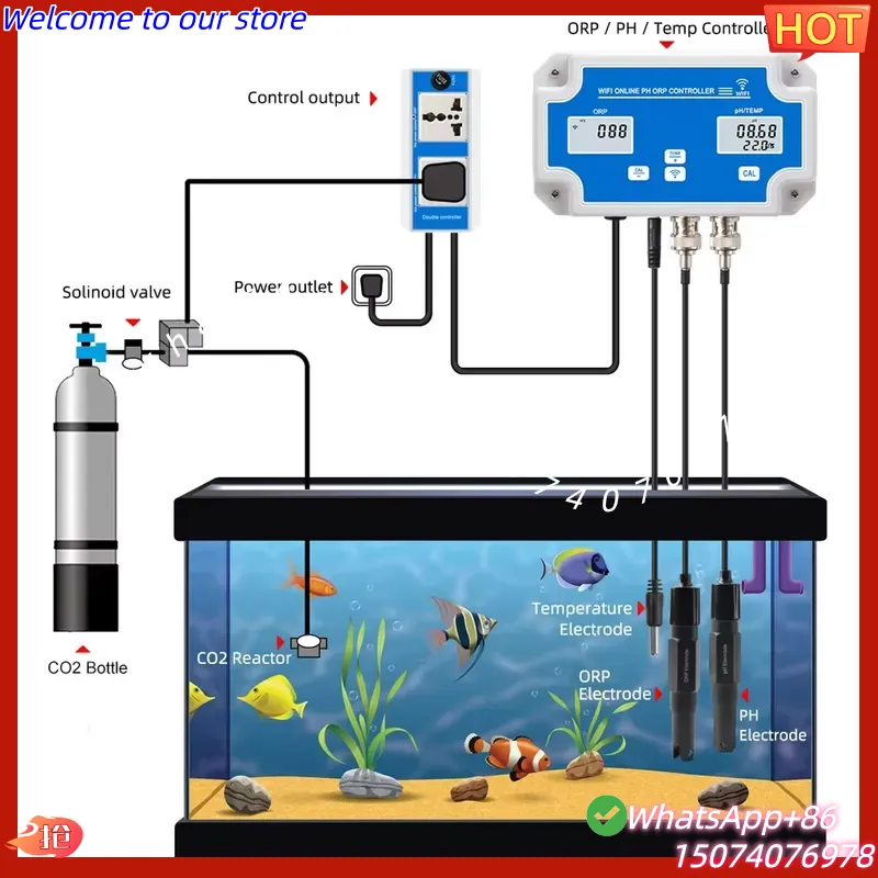 Controlador de Calidad del Agu - Aquarium Fish Online reseña y precio