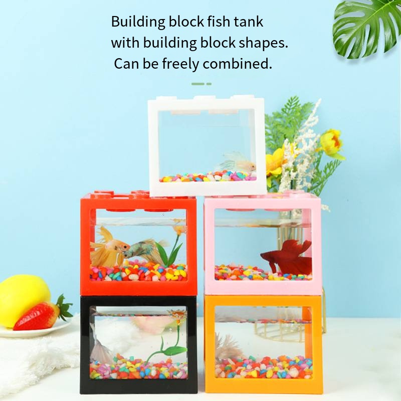 Mini Acuario de Escritorio en  - Aquarium Fish Goldfish reseña y precio