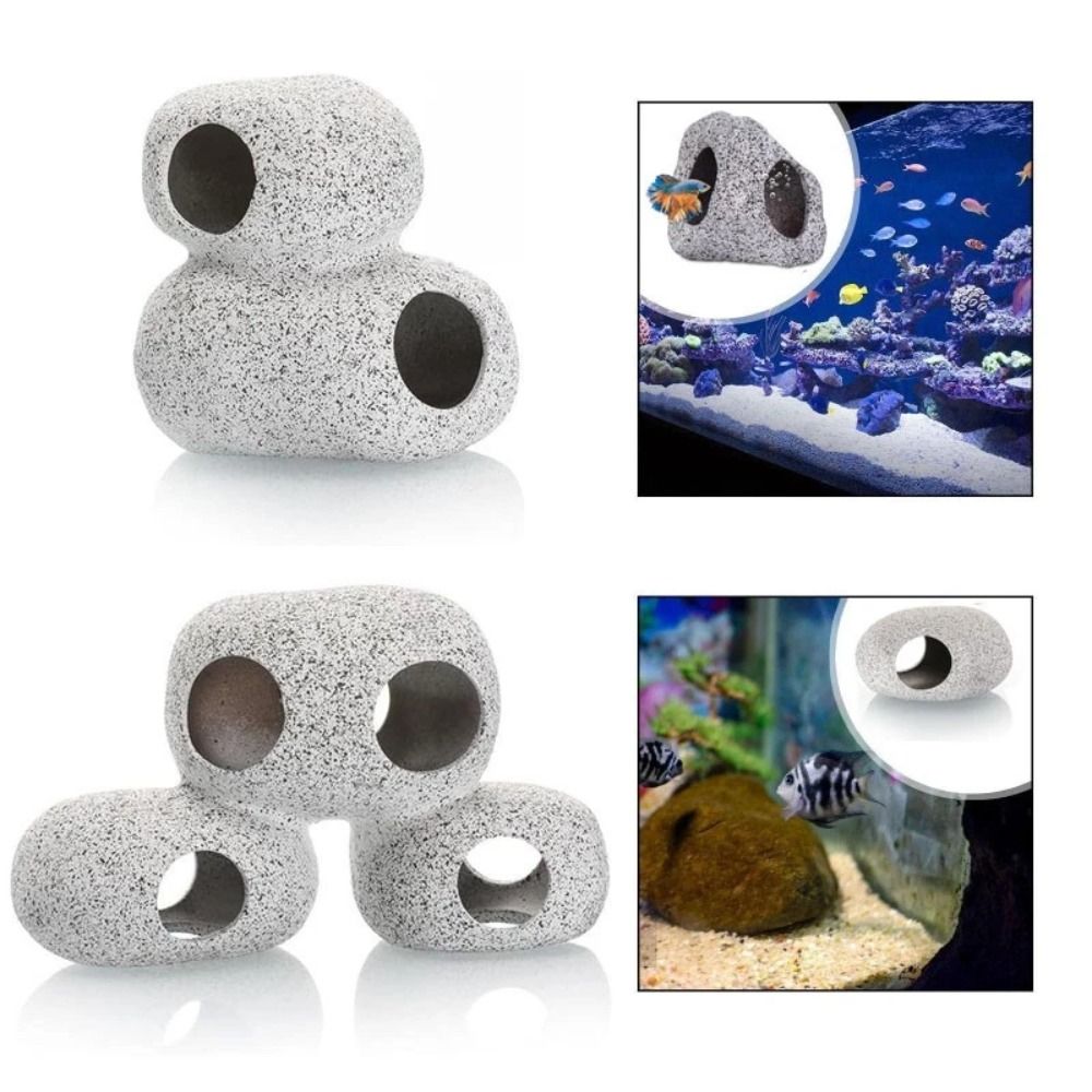 Roca de Arcilla Morada para Ac - Aquarium Fish Hide reseña y precio