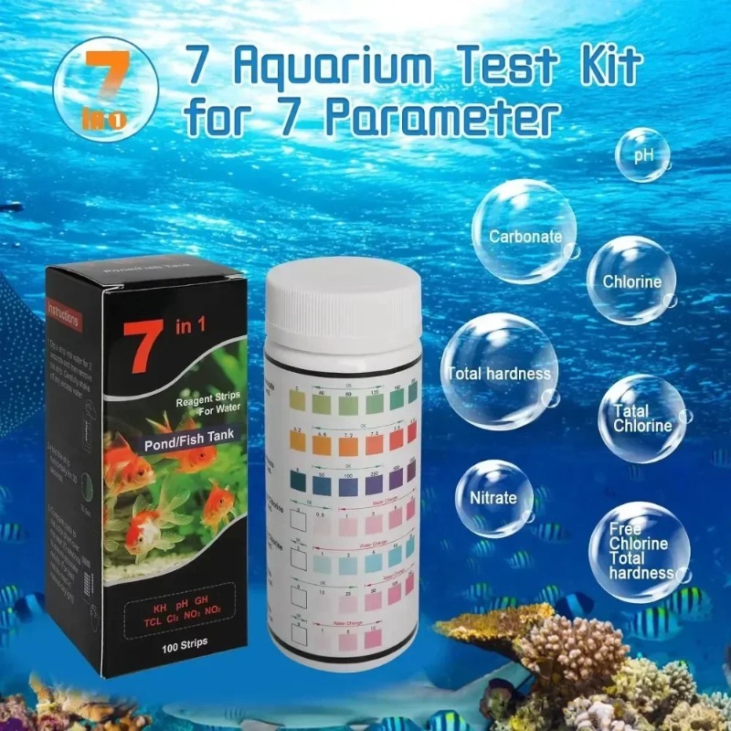 Tiras Reactivas para Acuario,  - Aquarium Fish Freshwater reseña y precio