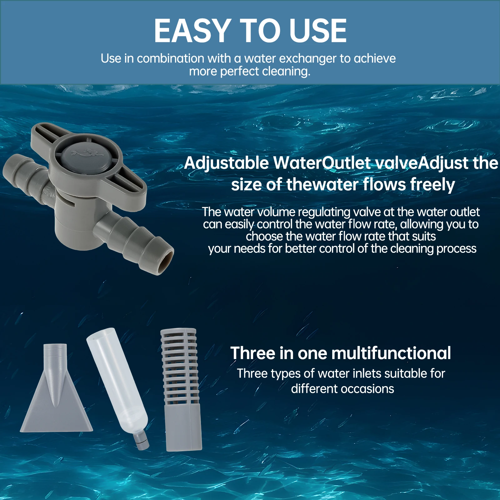 Aspirador de bañera de hidroma - Aquarium Fish Care reseña y precio