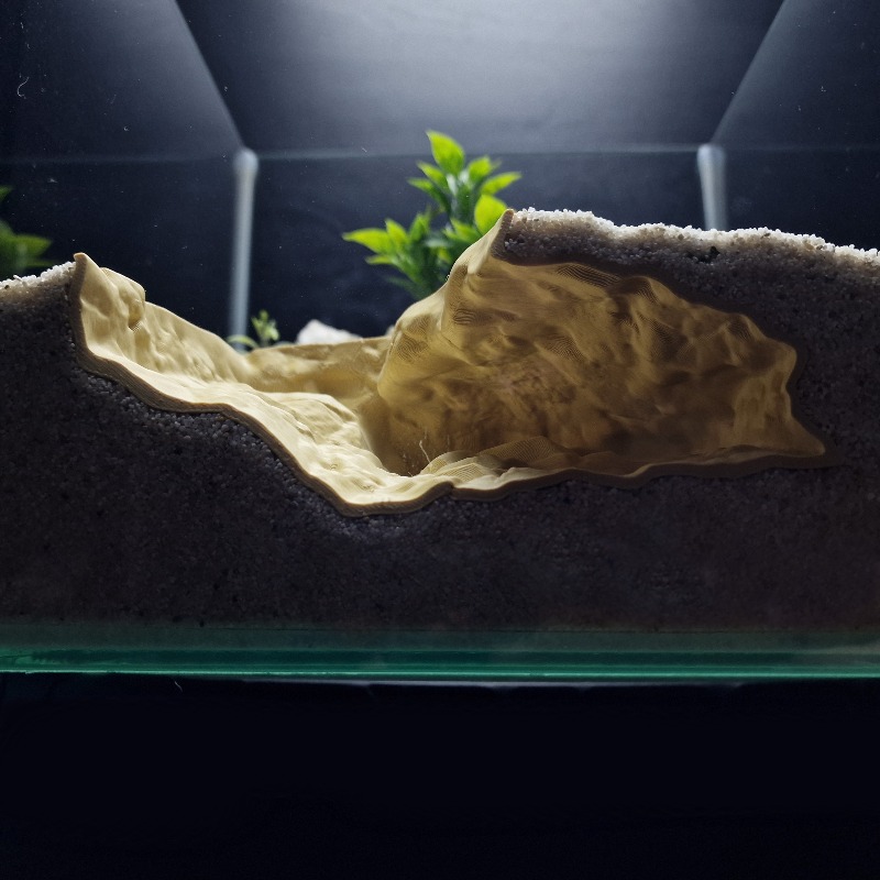 Esconderzo de mascotas de roca - Aquarium Fish Hide reseña y precio