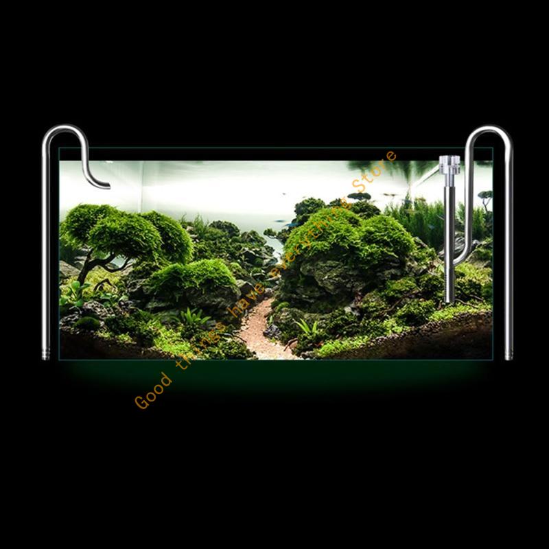 2 uds tubo lirio acero inoxida - Aquarium Fish Online reseña y precio