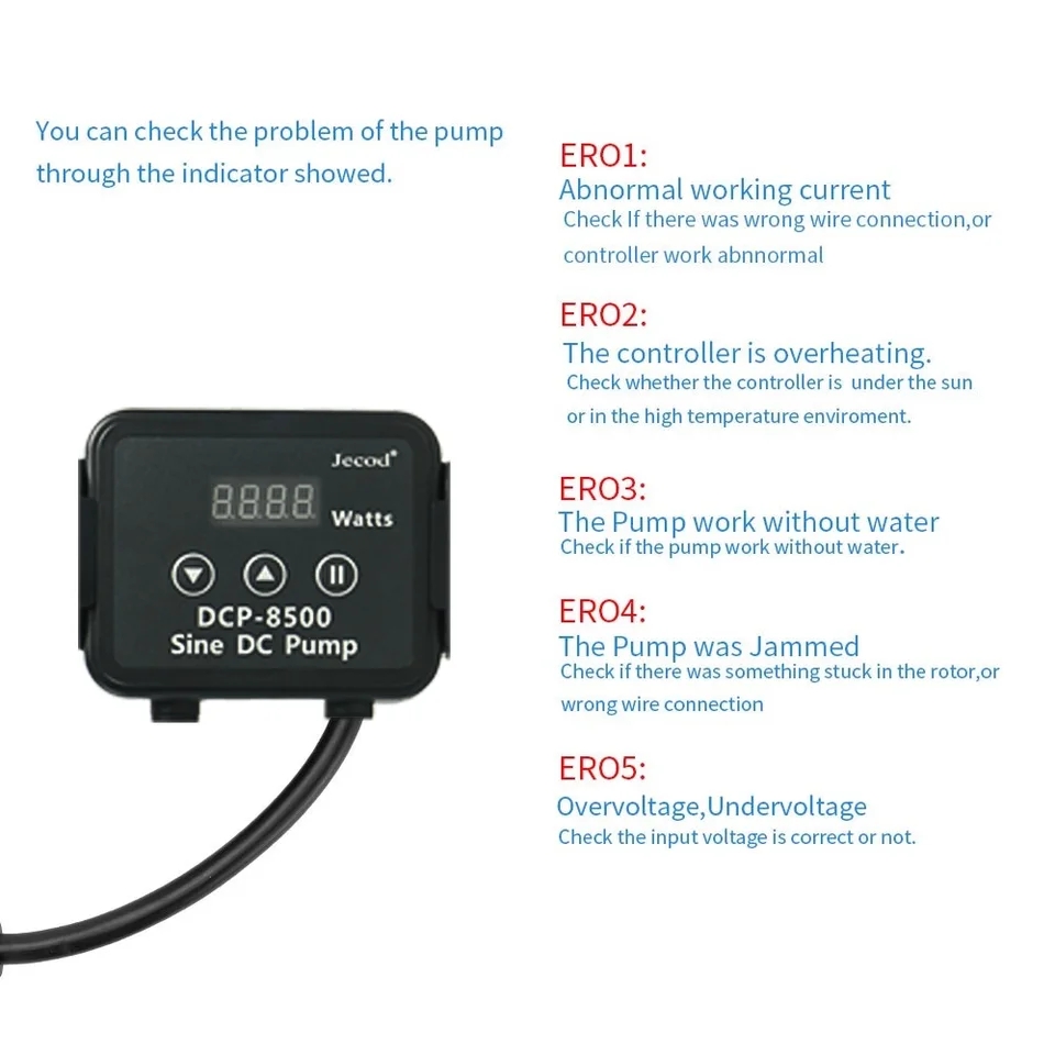 Jebao Jecod DCP 2500/3500/5000 - Aquarium Fish Freshwater reseña y precio
