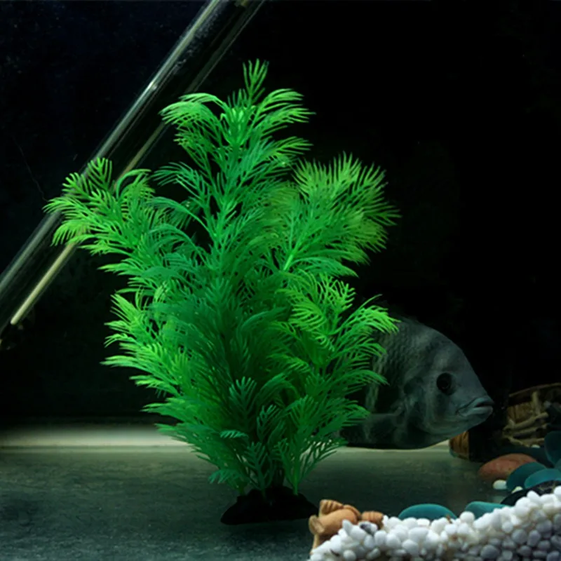 Plantas artificiales para deco - Aquarium Fish Artificial reseña y precio