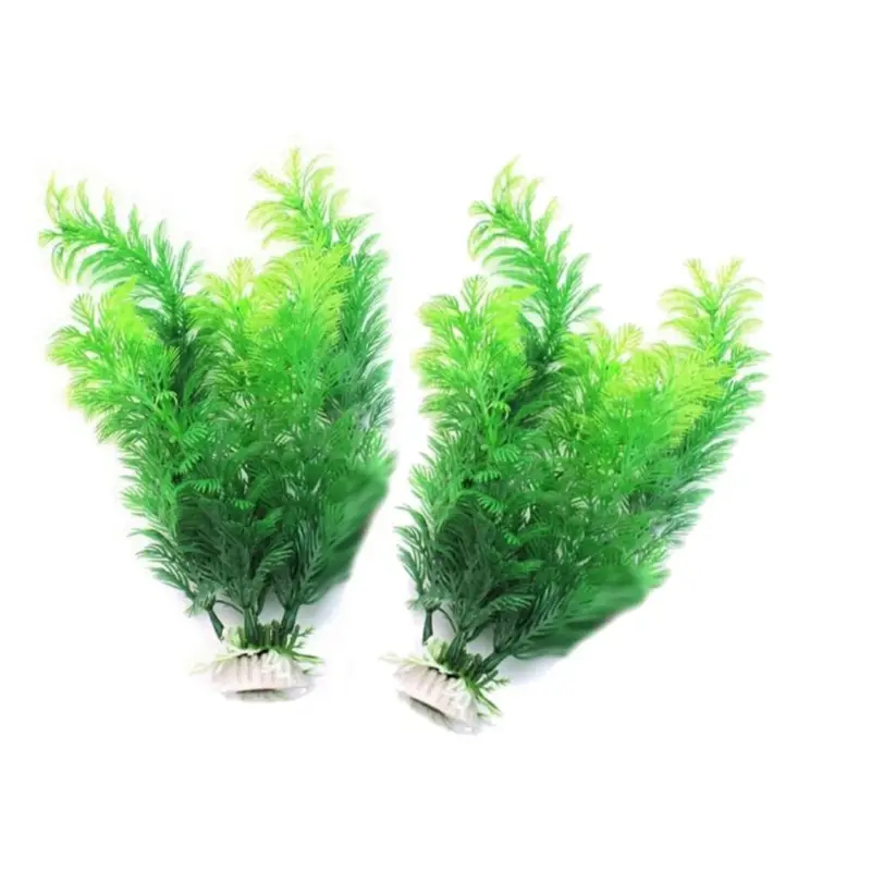 Plantas artificiales para deco - Aquarium Fish Artificial reseña y precio