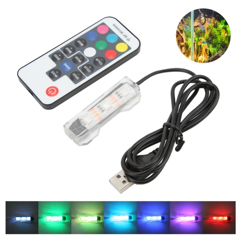 Luz LED para acuario, micro pa - Aquarium Fish Online reseña y precio