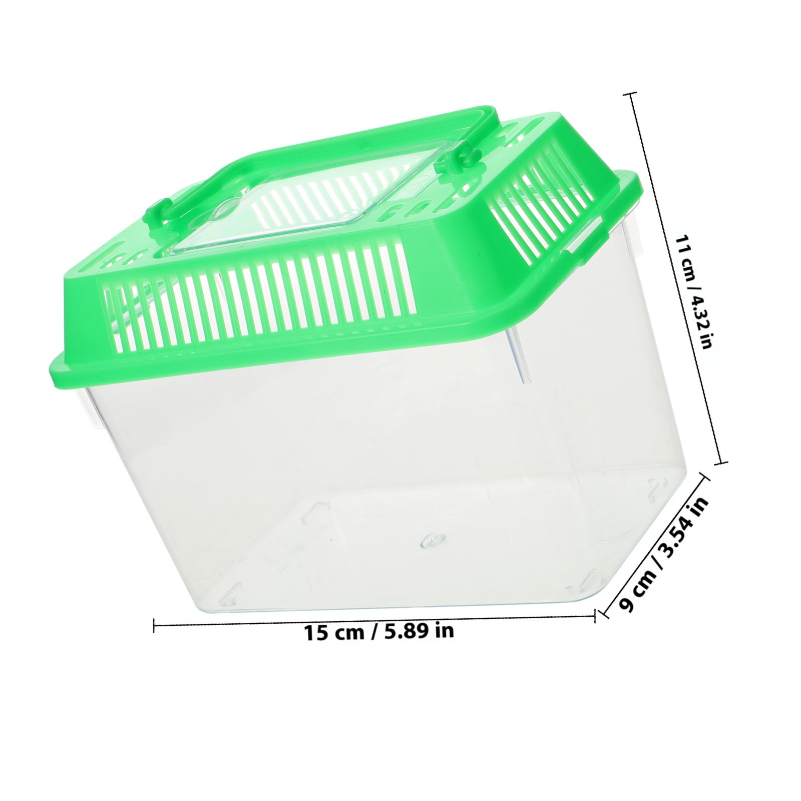 Mini Pecera Portátil de Plásti - Aquarium Fish Goldfish reseña y precio