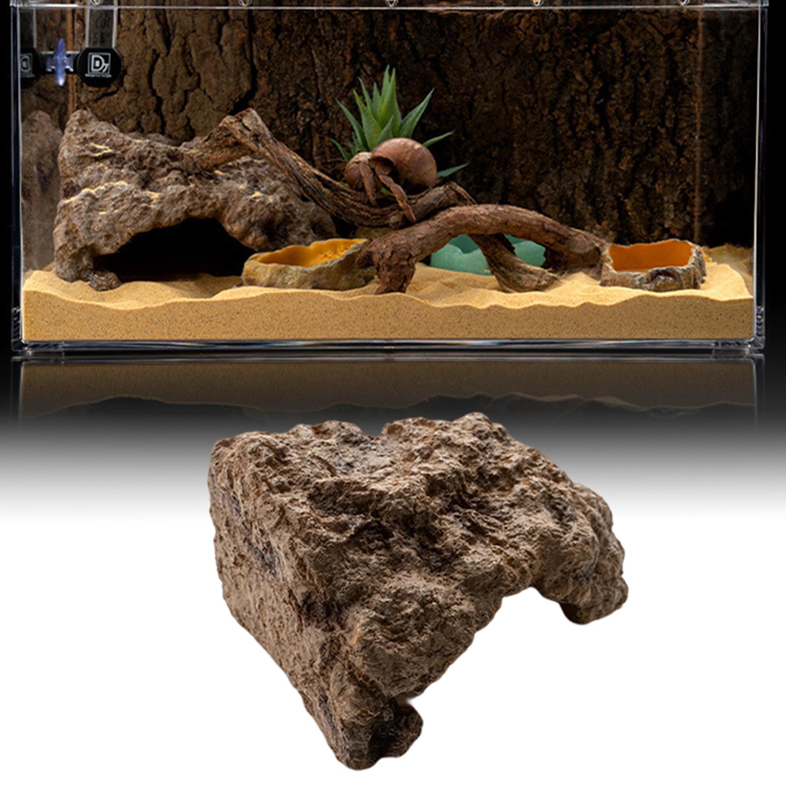 Resina reptil ocultar cueva de - Aquarium Fish Hide reseña y precio