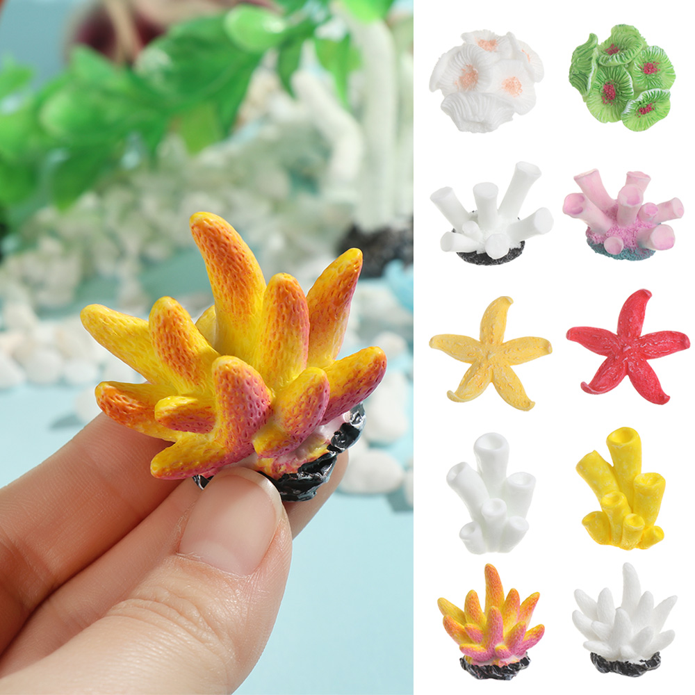 Adornos de pecera de Coral Art - Aquarium Fish Artificial reseña y precio