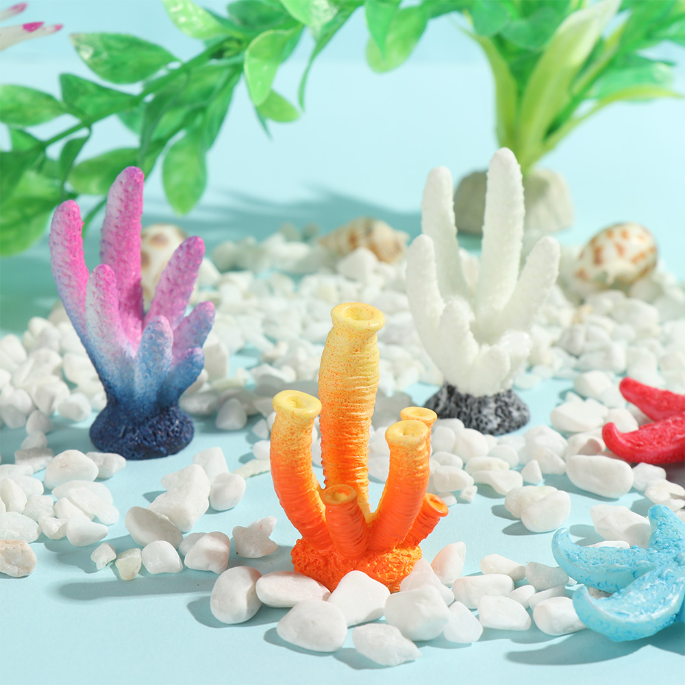 Adornos de pecera de Coral Art - Aquarium Fish Artificial reseña y precio