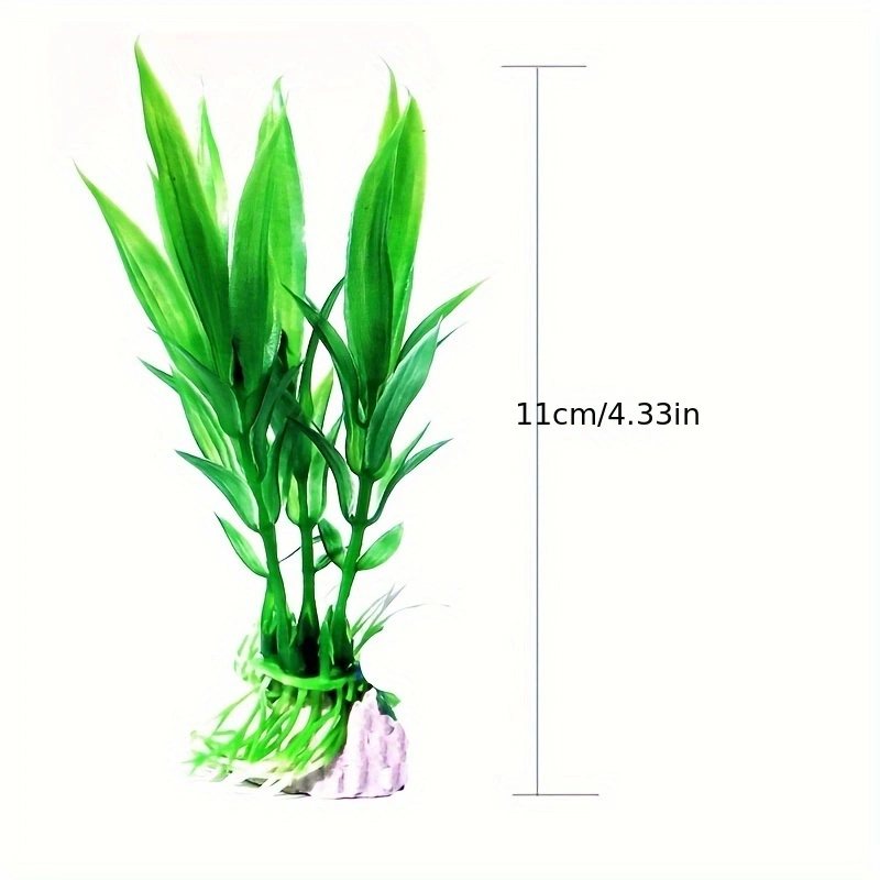 Plantas artificiales de plásti - Aquarium Fish Artificial reseña y precio