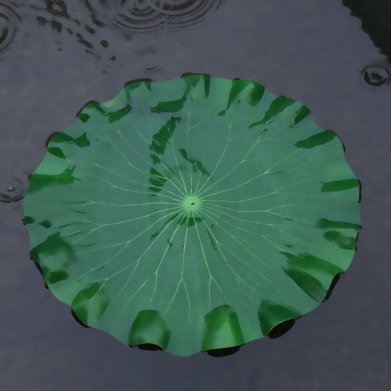 Hojas de Loto Artificiales 202 - Aquarium Fish In Pond reseña y precio