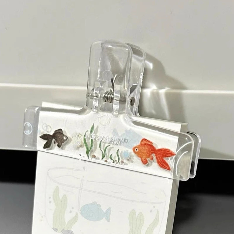 Clip transparente de acrílico  - Aquarium Fish Goldfish reseña y precio