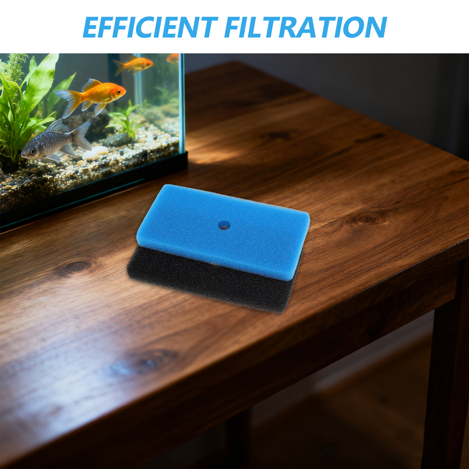 2 piezas de almohadillas filtr - Aquarium Fish In Pond reseña y precio
