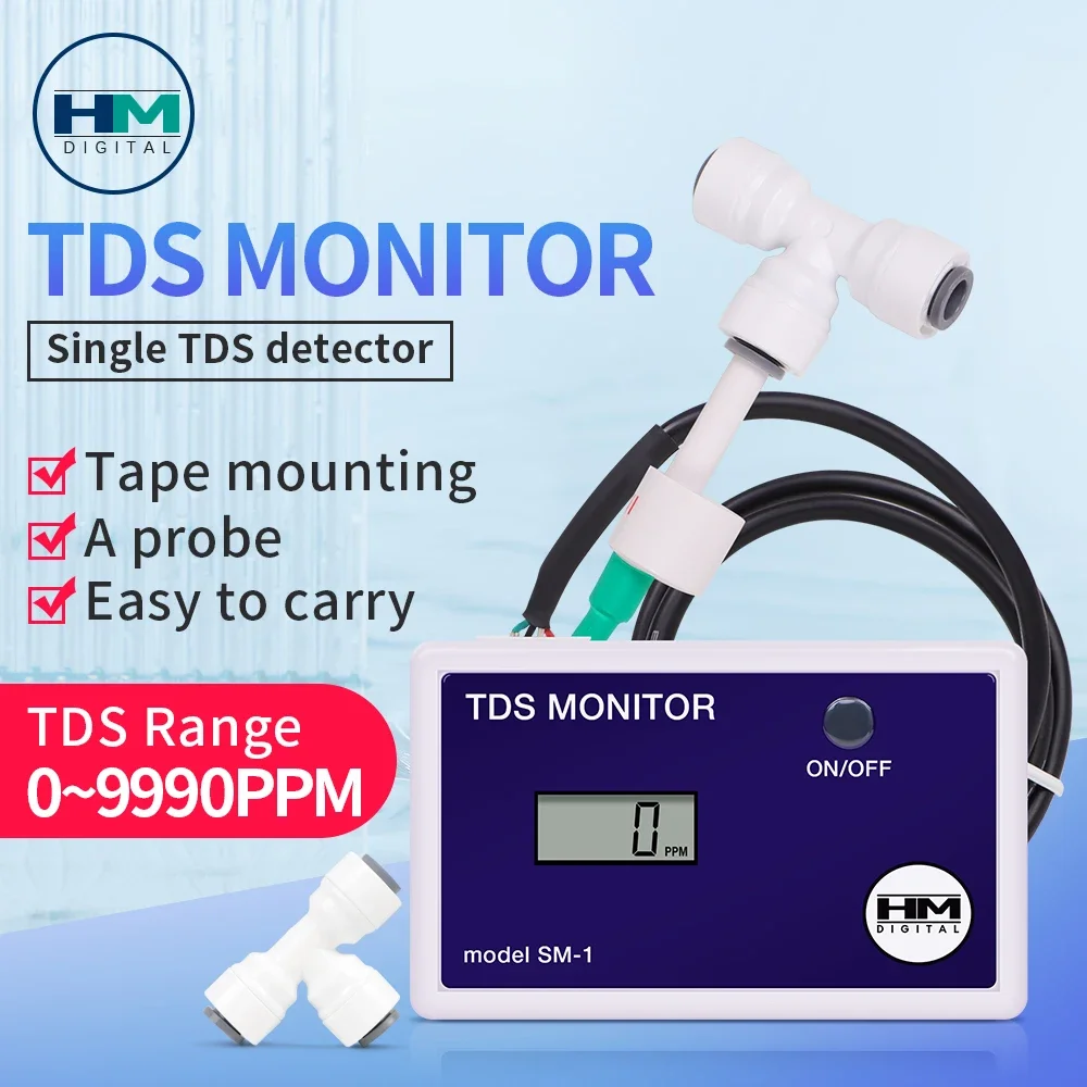 Medidor TDS triple SM1 individ - Aquarium Fish Online reseña y precio