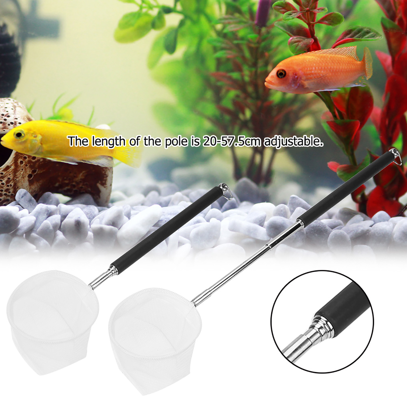 Red de Pesca Ajustable para Ac - Aquarium Fish Net Small reseña y precio