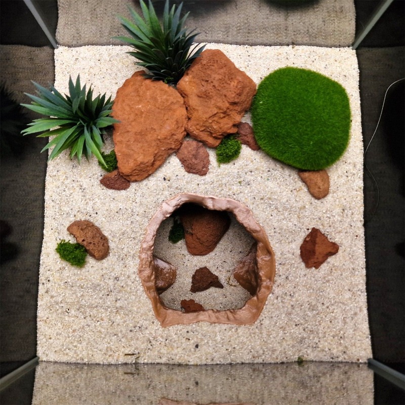 Adorno de acuario de cueva de  - Aquarium Fish Hide reseña y precio