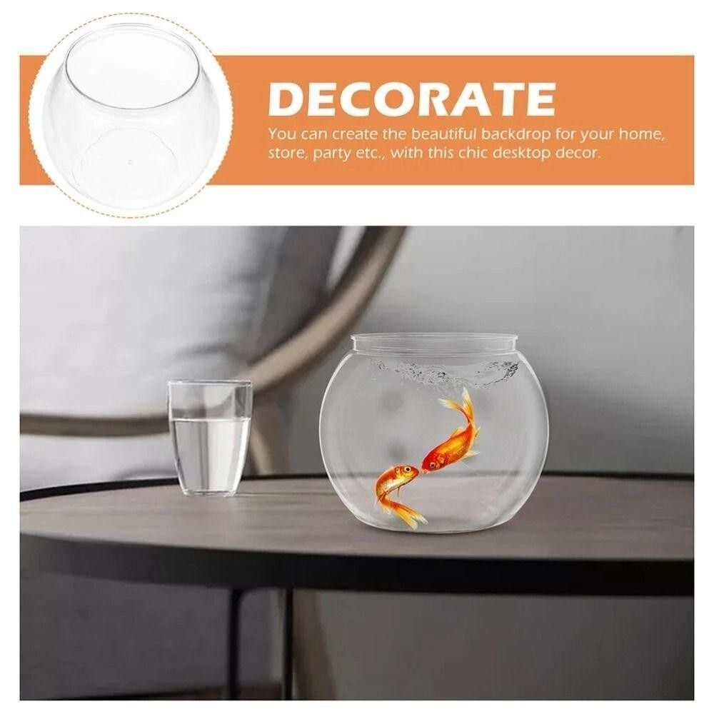 Pecera Portátil Transparente,  - Aquarium Fish Goldfish reseña y precio