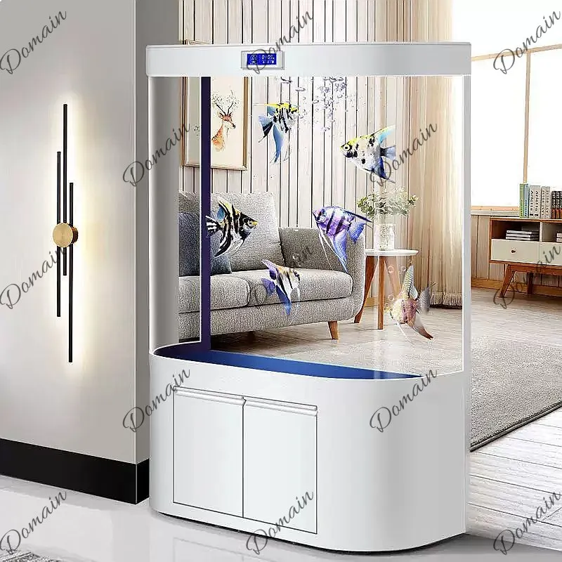 Acuario grande ZL para sala de - Aquarium Fish Low Maintenance reseña y precio