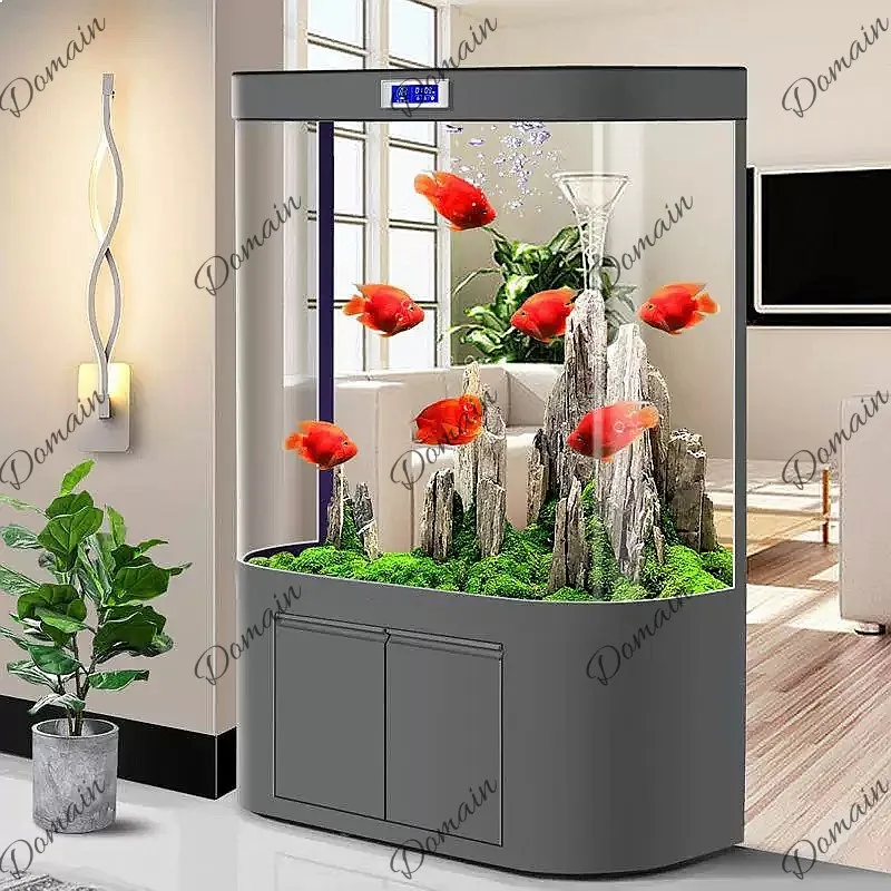 Acuario grande ZL para sala de - Aquarium Fish Low Maintenance reseña y precio