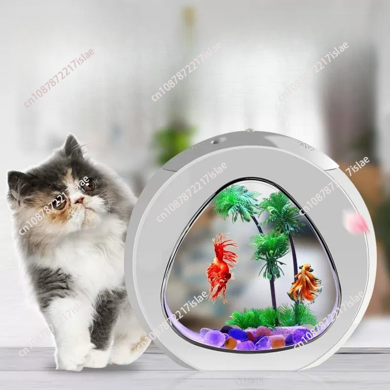 Pecera Pequeña de Acrílico par - Aquarium Fish Goldfish reseña y precio