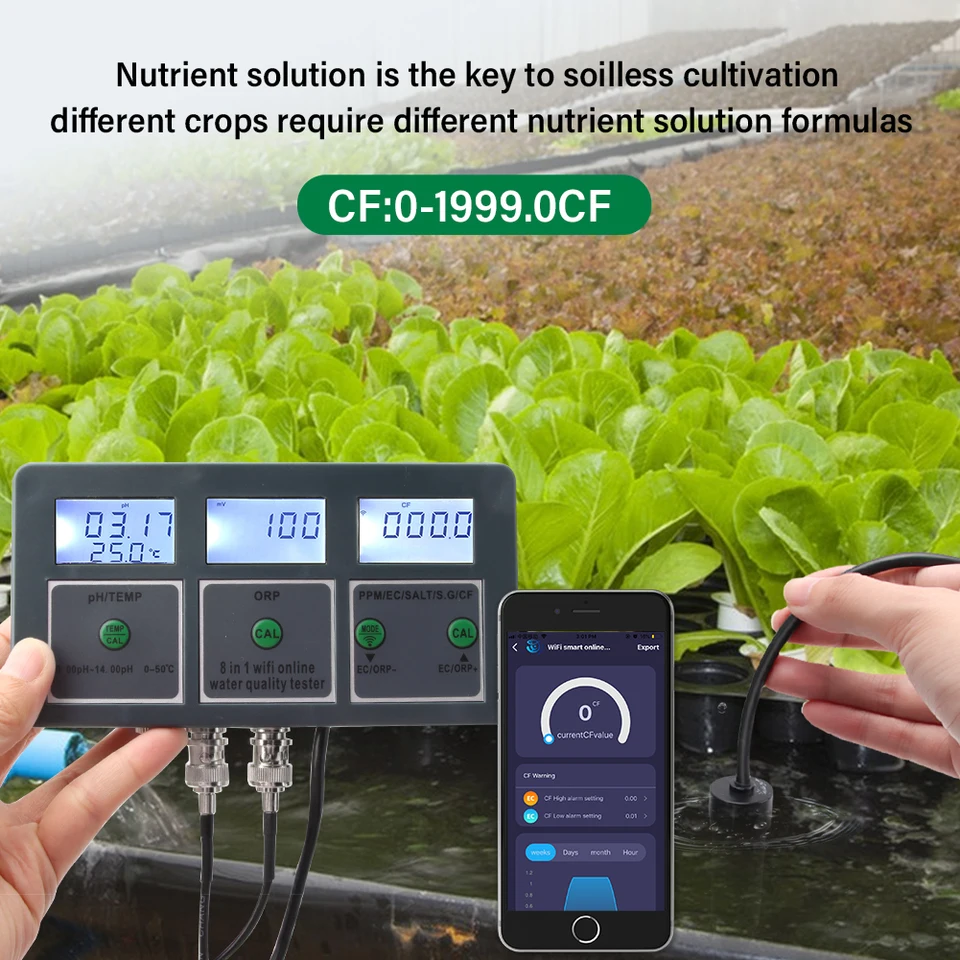 Medidor Digital WiFi de PH, OR - Aquarium Fish Online reseña y precio