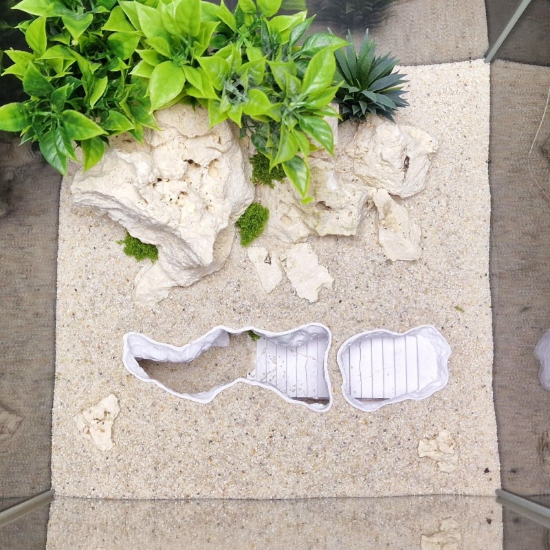 Cueva para Peceras Impresa en  - Aquarium Fish Hide reseña y precio