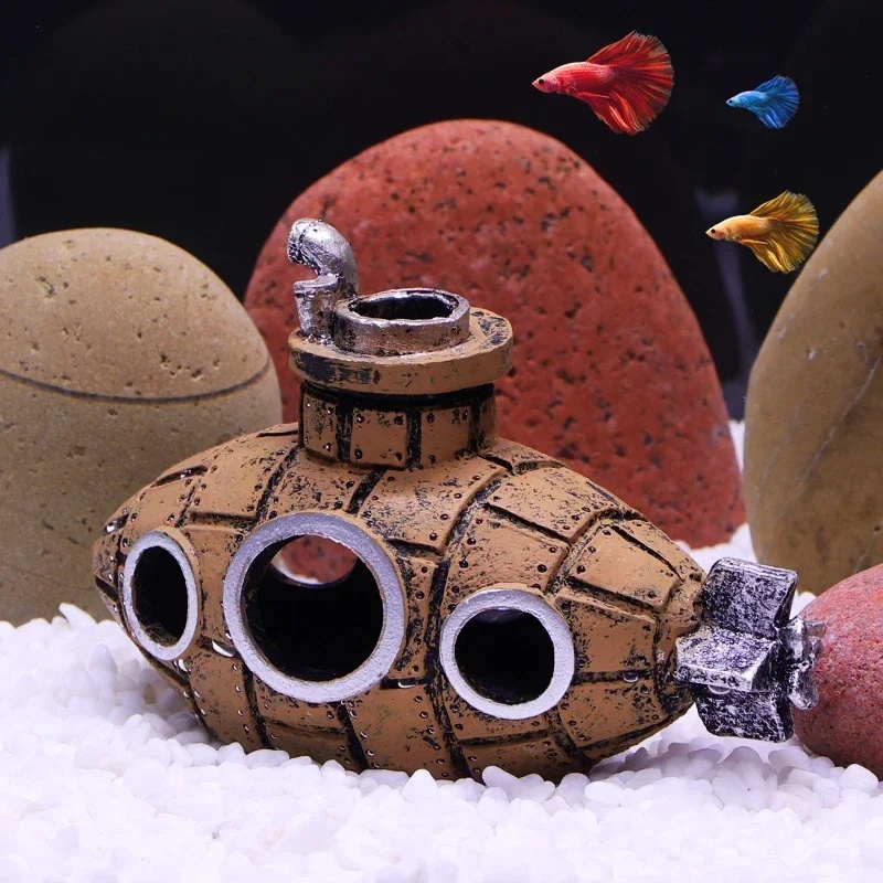 Adornos de Resina para Acuario - Aquarium Fish Hide reseña y precio