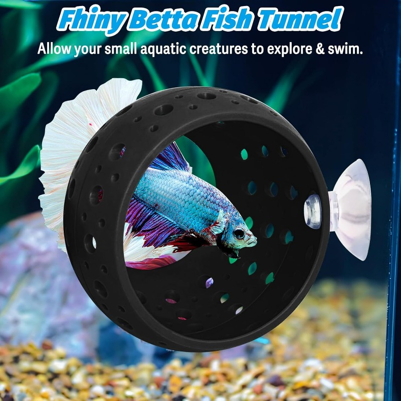Túnel Escondite para Peces Bet - Aquarium Fish Hide reseña y precio