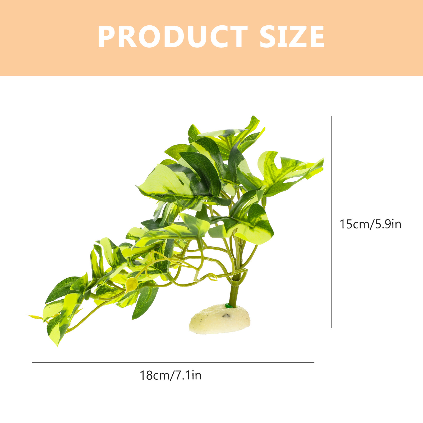 Planta Artificial Realista de  - Aquarium Fish Artificial reseña y precio