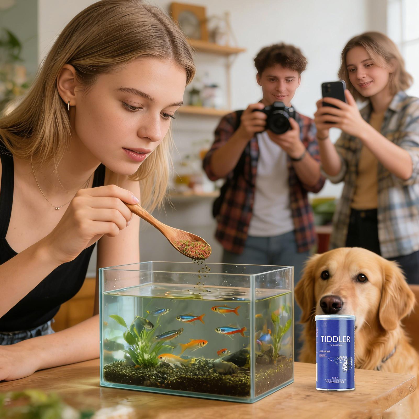 Alimento para Peces de Acuario - Aquarium Fish Freshwater reseña y precio