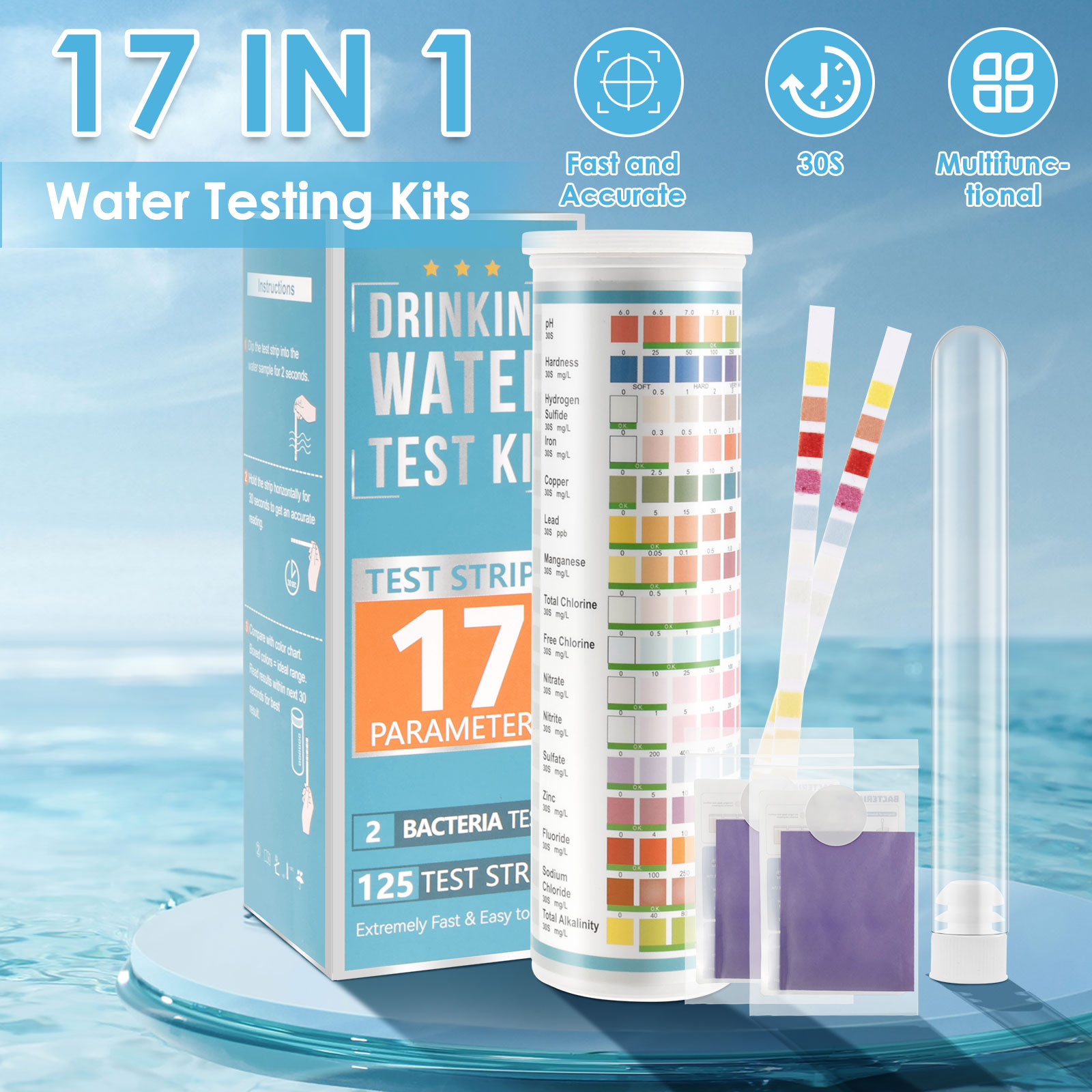 Tiras reactivas para acuario 5 - Aquarium Fish Freshwater reseña y precio