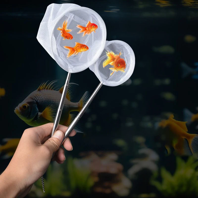 Red de pesca para peces de acu - Aquarium Fish Net Small reseña y precio