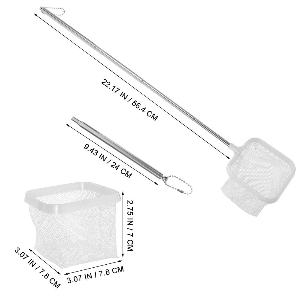 2 Piezas de Red de Malla Exten - Aquarium Fish Net Small reseña y precio