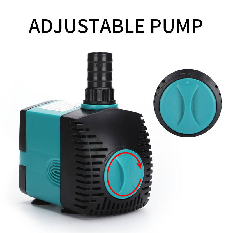 Bomba de fuente de agua sumerg - Aquarium Fish Care reseña y precio