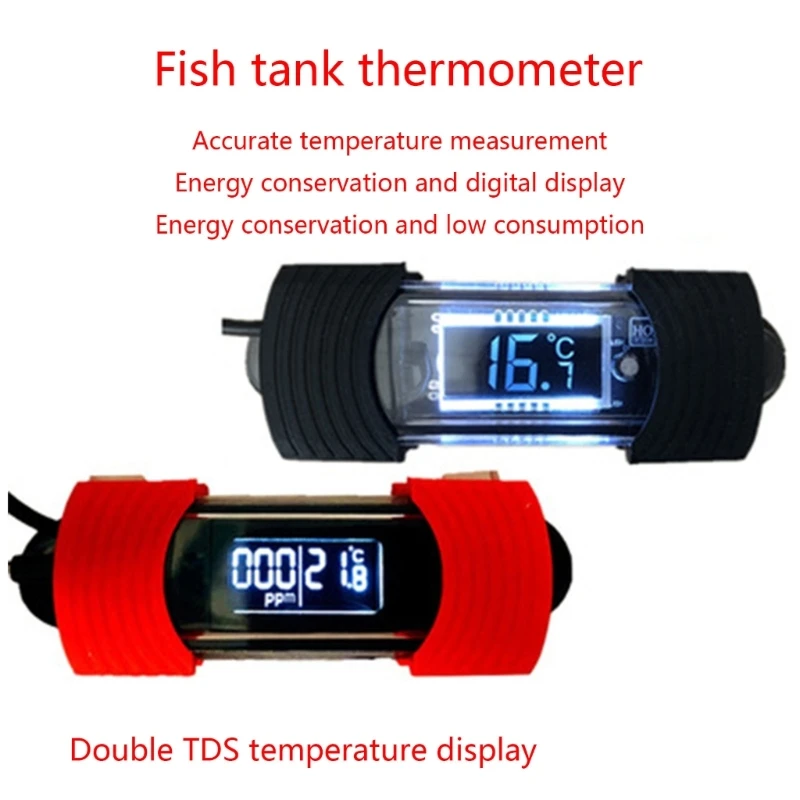 Termómetro de acuario Digital  - Aquarium Fish Freshwater reseña y precio