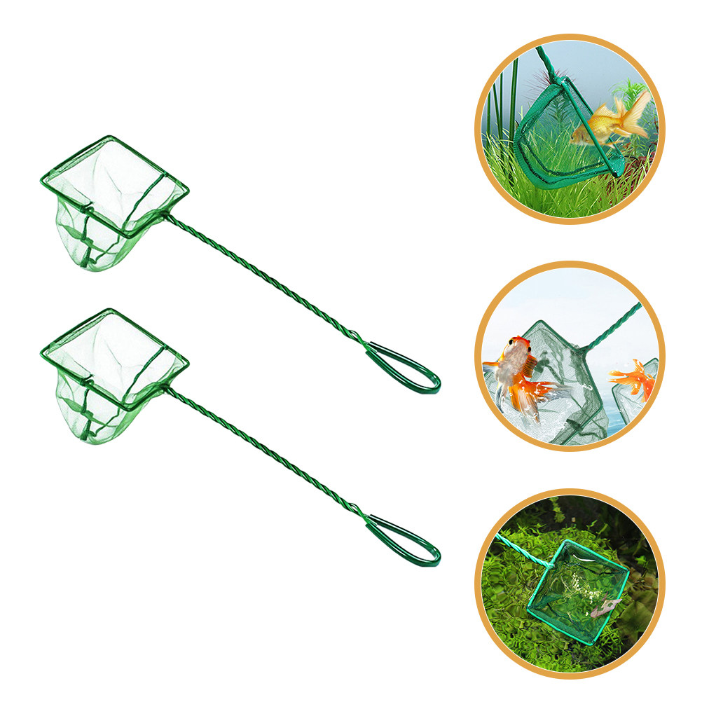 2 Redes Portátiles para Peces, - Aquarium Fish Net Small reseña y precio