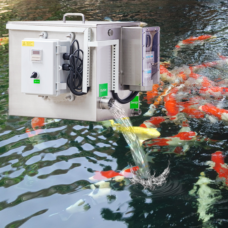 Filtro de tambor pequeño de 5m - Aquarium Fish In Pond reseña y precio