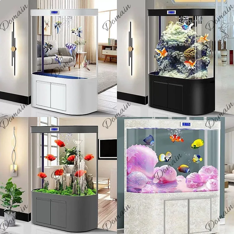 Acuario B80 Grande para Sala d - Aquarium Fish Low Maintenance reseña y precio